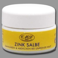 Zink-Salbe mit Propolis, Bienenwachs und Heilerde ist...