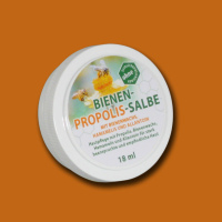 Diese Bienen-Propolis-Salbe in der 18 ml-Dose ist der...