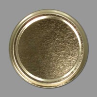 TO-Deckel für 250g-Glas, 66 mm Ø, -gold neutral-