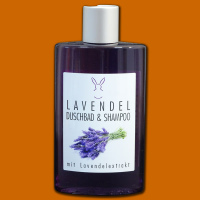 Das Lavendel-Duschbad & Shampoo mit beruhigendem...