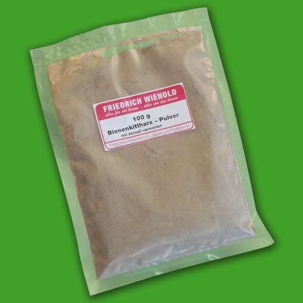 Bienenkittharz-Pulver mit Aerosil-Fließmittel -Tagespreis-, 100 g - Btl.